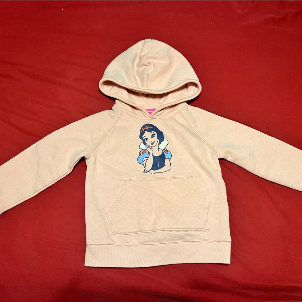 Princess Snow White Fleece Pullover Hoodie Sweatshirt XS 2T-3T